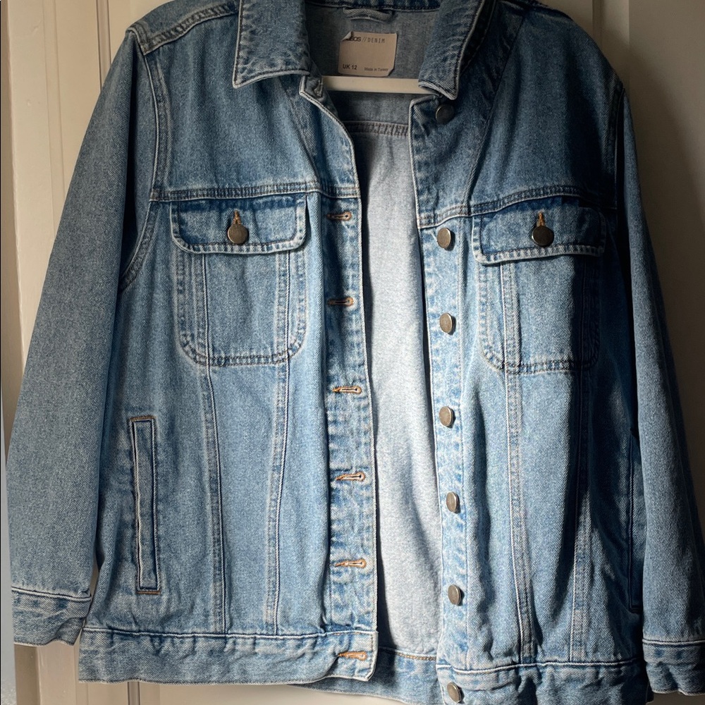 ASOS Light Blue Oversized Denim Jacket